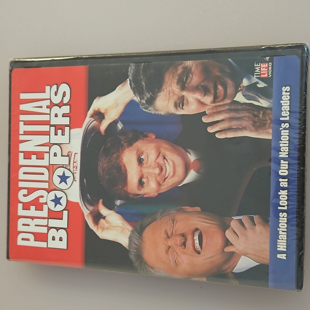 Presidential Bloopers DVD Bush Clinton Reagan Ford NIP Comedy